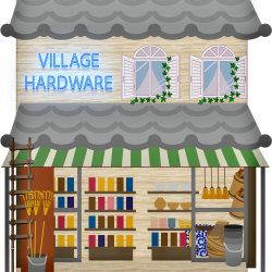 Village Shops Clip Art (7)